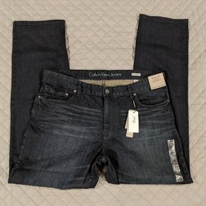 NWT CALVIN KLEIN Slim Straight W36 L32